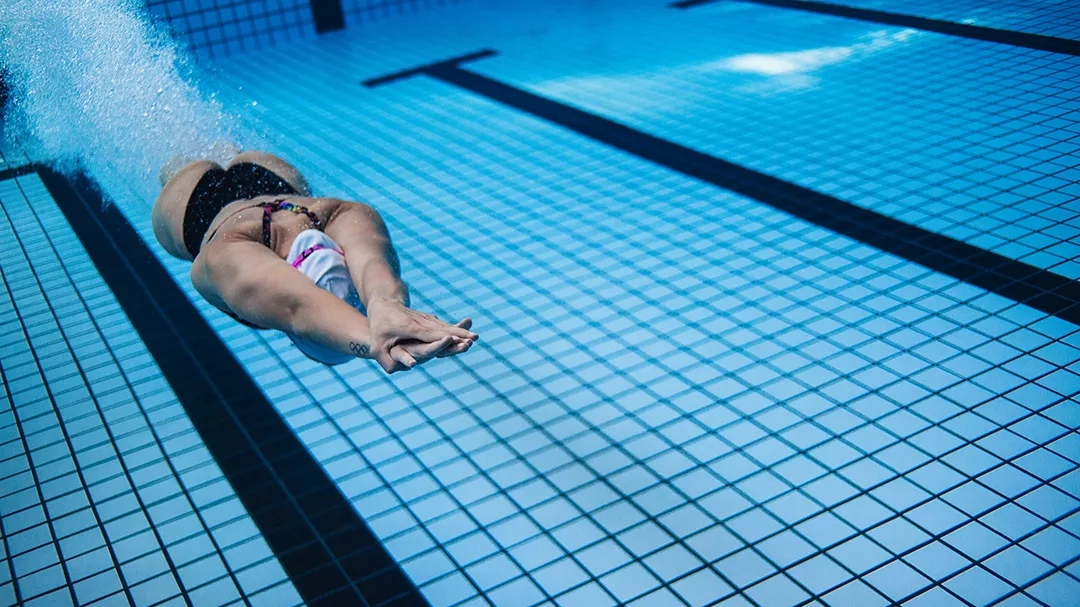 Schwimmen in Willingen (Lagungenbad)